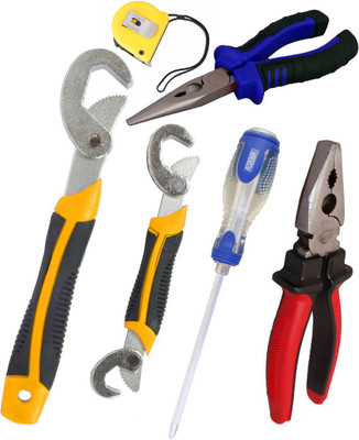 

Asraw Hand Tool Kit(6 Tools), Multicolor