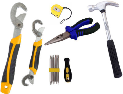 

Asraw Hand Tool Kit(6 Tools), Multicolor