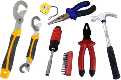 

Asraw Hand Tool Kit(7 Tools), Multicolor