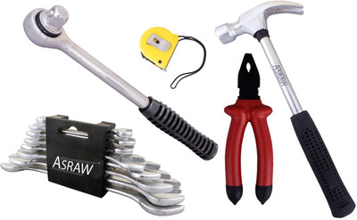 

Asraw Hand Tool Kit(13 Tools), Multicolor