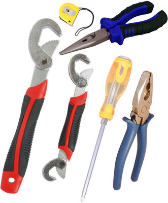 

Asraw Hand Tool Kit(6 Tools), Multicolor
