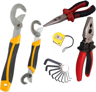 

Asraw Hand Tool Kit(6 Tools), Multicolor