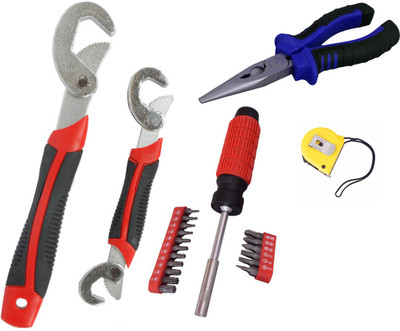 

Asraw Hand Tool Kit(5 Tools), Multicolor