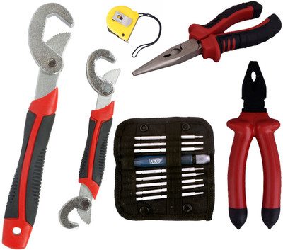 

Asraw Hand Tool Kit(6 Tools), Multicolor