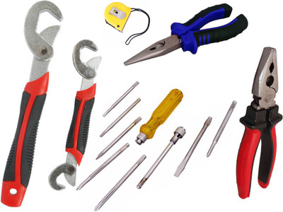 

Asraw Hand Tool Kit(6 Tools), Multicolor