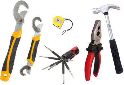 

Asraw Hand Tool Kit(6 Tools), Multicolor