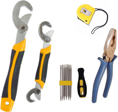

Asraw Hand Tool Kit(5 Tools), Multicolor