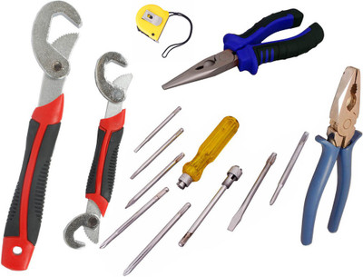 

Asraw Hand Tool Kit(6 Tools), Multicolor