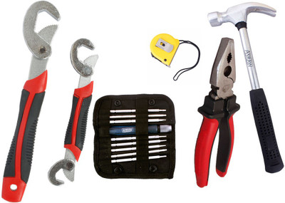 

Asraw Hand Tool Kit(6 Tools), Multicolor