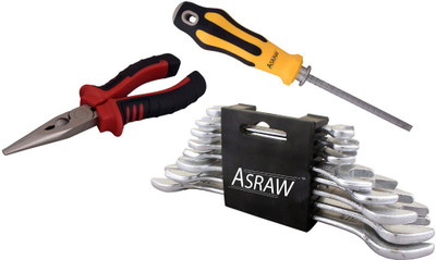 

Asraw Hand Tool Kit(11 Tools), Multicolor