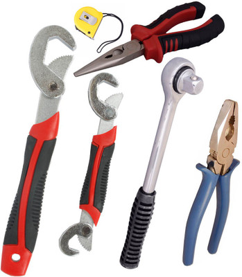 

Asraw Hand Tool Kit(6 Tools), Multicolor