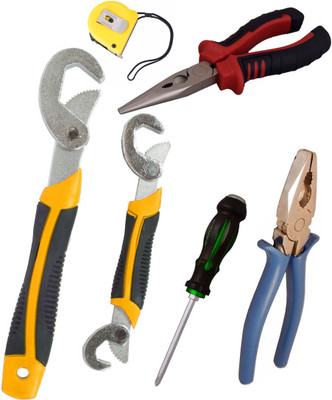 

Asraw Hand Tool Kit(6 Tools), Multicolor