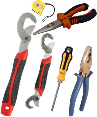 

Asraw Hand Tool Kit(6 Tools), Multicolor