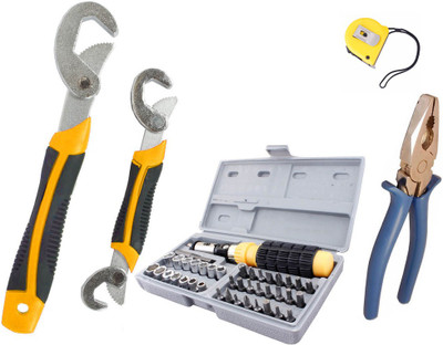 

Asraw Hand Tool Kit(5 Tools), Multicolor