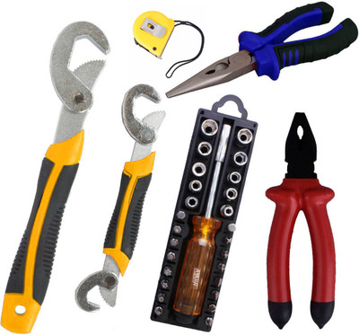 

Asraw Hand Tool Kit(6 Tools), Multicolor