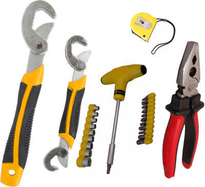 

Asraw Hand Tool Kit(5 Tools), Multicolor