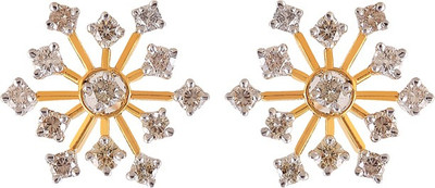 

Jisha Romance Yellow Gold 18kt Diamond Stud Earring