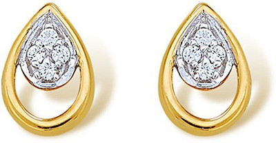 Kataria Jewellers Floral 92.5 BIS Hallmarked Silver Stud Earring