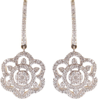 

Jisha Romance Yellow Gold 14kt Diamond Huggie Earring