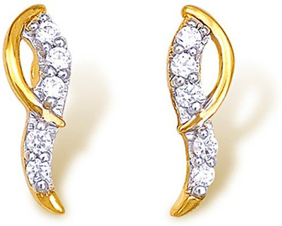 

Kataria Jewellers Designer 18KT BIS Hallmarked Yellow Gold 18kt Stud Earring