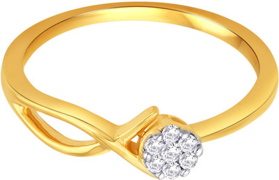 62% OFF on Suvam Jewels Sterling Silver Gold Plated Ring