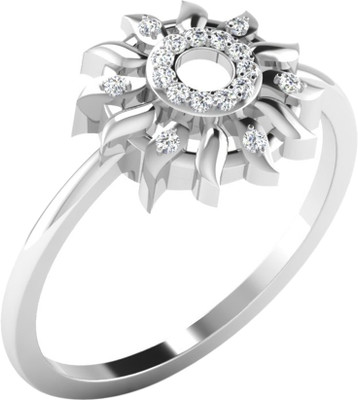 

Kataria Jewellers Lovely Flower White Gold Plated 14kt Yellow Gold ring