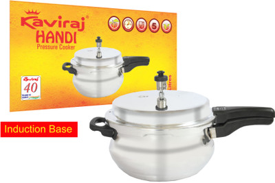 

Kaviraj 5 L Induction Bottom Pressure Cooker(Aluminium)
