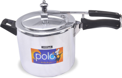 Polo+ GOOD LUCK Lite 6.5 L Pressure Cooker(Aluminium)