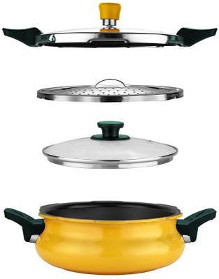 Pigeon Super 3 L Pressure Cooker (Induction Bottom, Aluminium) 