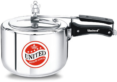 

United 3 L Induction Bottom Pressure Cooker(Aluminium)