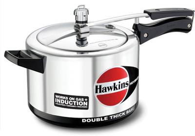 Hawkins Hevibase 3 L Pressure Cooker (Induction Bottom, Aluminium) 