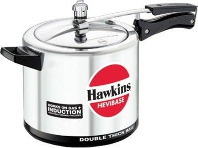 

Hawkins 5 L Pressure Cooker with Induction Bottom(Aluminium)