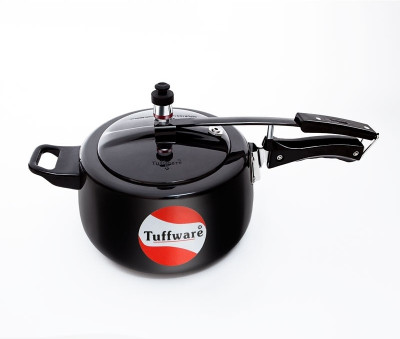 

Tuffware Hard Anodized Inner Lid 3 L Pressure Cooker(Hard Anodized)