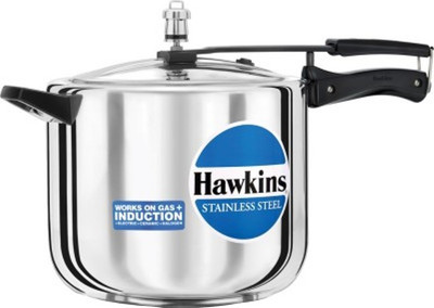 

Hawkins 10 L Pressure Cooker with Induction Bottom(Aluminium)