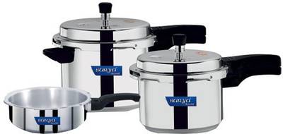 Surya Accent Induction Bottom 2 L, 3 L, 5 L Pressure Cooker