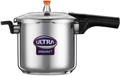 

Ultra 8 L Pressure Cooker with Induction Bottom(Stainless Steel)