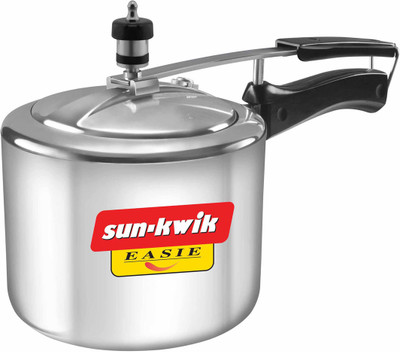 

Sunkwik Easie Inner Lid 3 L Pressure Cooker(Aluminium)