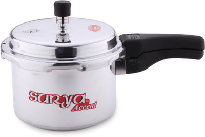 

Surya Accent 3 L Pressure Cooker(Aluminium)