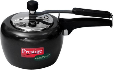 

Prestige Apple+ Duo 2 L Pressure Cooker with Induction Bottom(Hard Anodized)