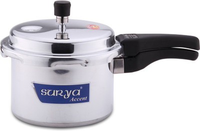 

Surya Accent Induction Bottom 3 L Induction Bottom Pressure Cooker(Aluminium)
