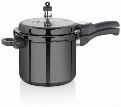 

Premier Express Trendy Black Aluminium 10 L Pressure Cooker(Aluminium)