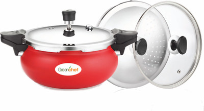 

Greenchef Unique Multi Purpose 3 L Pressure Cooker(Aluminium)