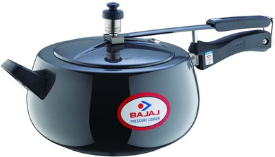 BAJAJ BAJAJ PCX 65HD Handi Anodized Induction Base PCX 65HD 5 L Induction Bottom Pressure Cooker(Hard Anodized) BAJAJ BAJAJ PCX 65HD Handi Anodized Induction Base PCX 65HD 5 L Induction Bottom Pressure Cooker(Hard Anodized)