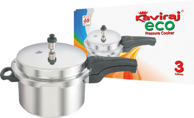 

Kaviraj Eco 3 L Induction Bottom Pressure Cooker(Aluminium)