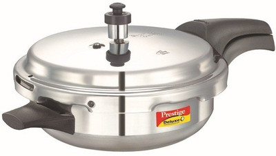 

Prestige Delux Plus Jr Pan 3 L Pressure Pan with Induction Bottom(Aluminium)