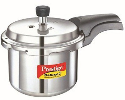 16% OFF on Prestige Deluxe Plus 3 L Pressure Cooker with Induction Bottom(Aluminium) 16% OFF on Prestige Deluxe Plus 3 L Pressure Cooker with Induction Bottom(Aluminium)