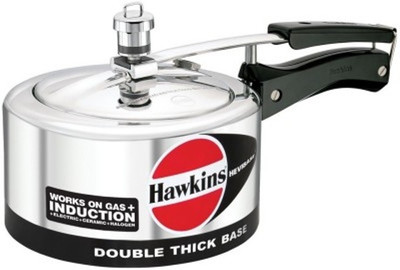 

Hawkins 3.85 L Pressure Cooker with Induction Bottom(Aluminium)