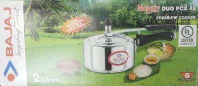 Bajaj 5 L Pressure Cooker (Induction Bottom, Aluminium) 