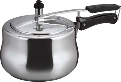 Alda Inner Lid Aluminum 3 L Induction Bottom Pressure Cooker(Aluminium)