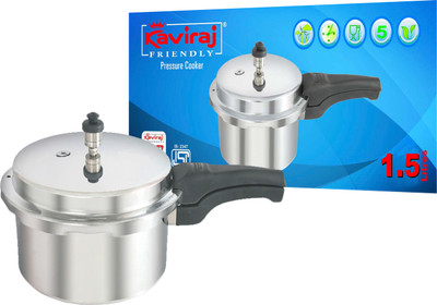

Kaviraj 1.5 L Pressure Cooker(Aluminium)